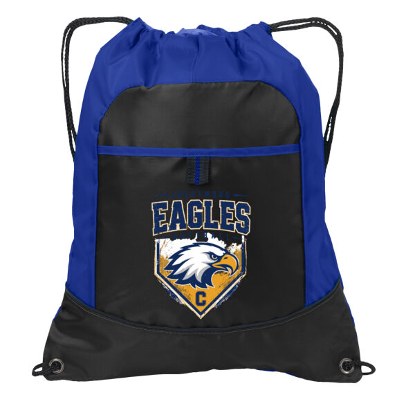 Crestwood Eagles Softball Design 6 on a - Pocket Cinch Pack Thumbnail